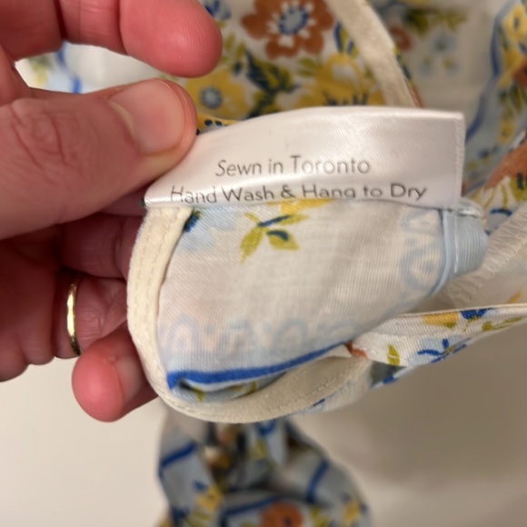 OOAK Heavy Flow “Moon” wrap top in Vienna, size S - Picture 9 of 9